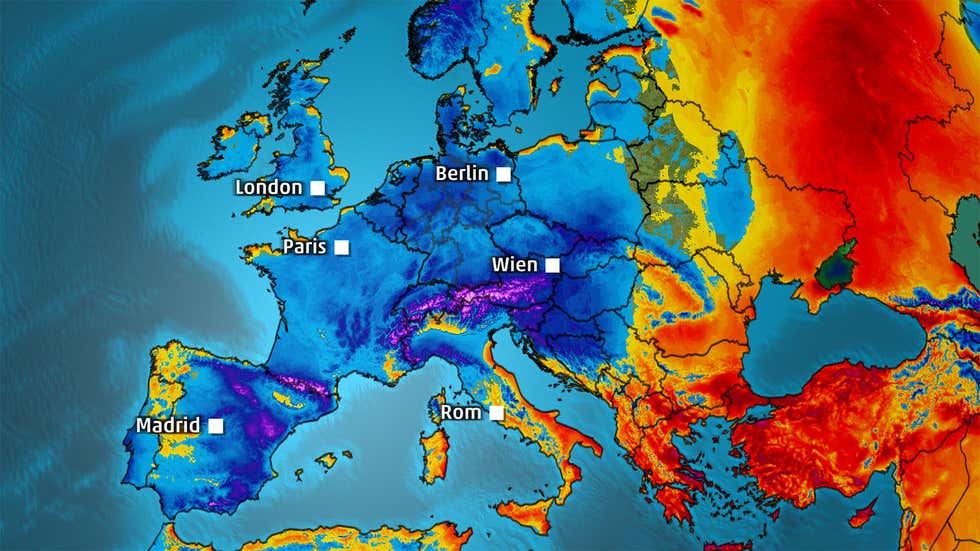 Nationaler und lokaler Wetterradar, tägliche Vorhersage, Orkane und